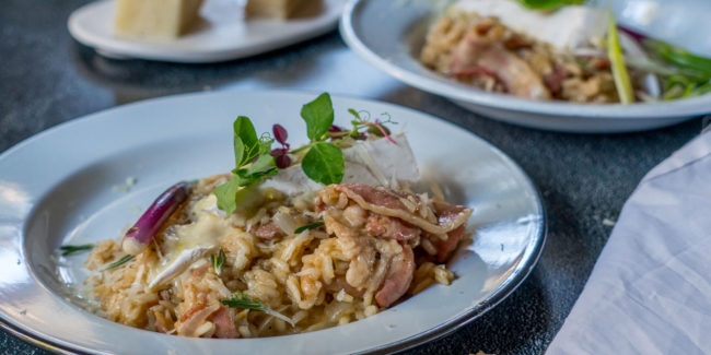 Bacon French Onion Risotto