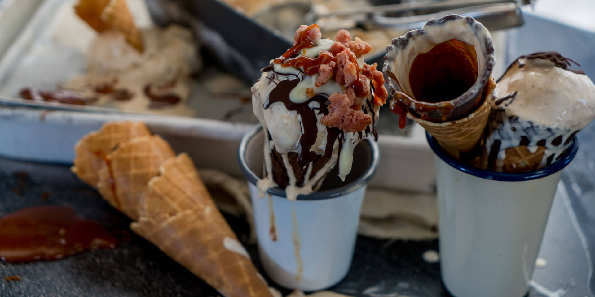 Bacon and Caramel Ice-cream