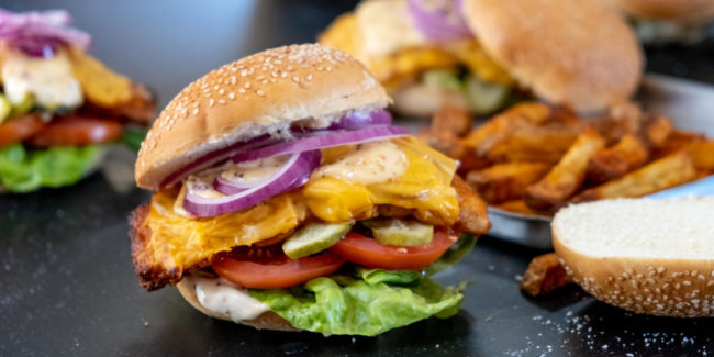 No-more-takeaways Chicken Burger