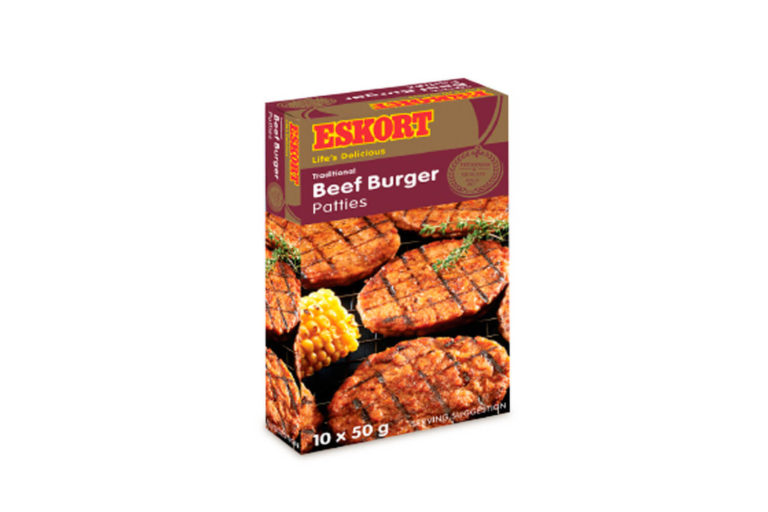 Eskort Beef Burger Patties 10x50g