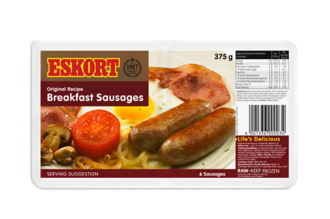 Eskort Breakfast Sausages