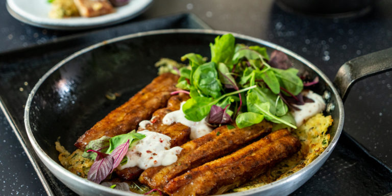 Herbed Red Onion & BBQ Rasher Rosti
