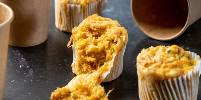 Easy Pulled Pork Breakfast Muffins