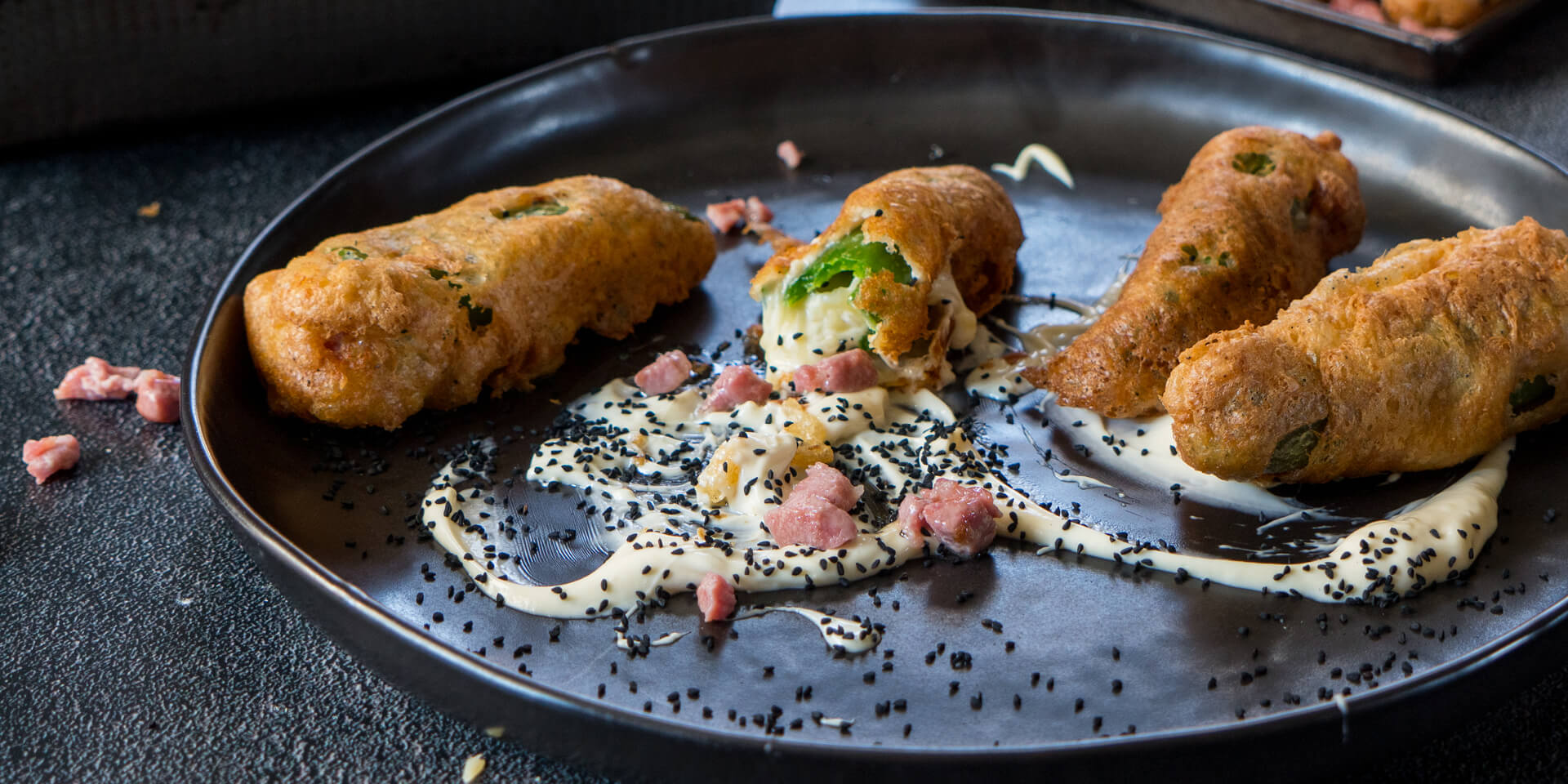 Bacon and Cheese Jalapeño Poppers