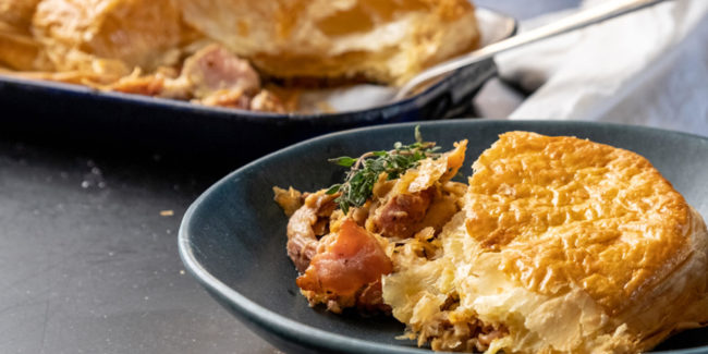 Eskort Bacon and Chicken Pie