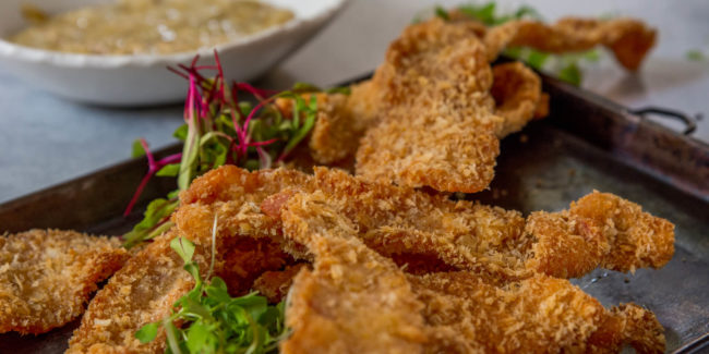 Crispy Fried Bacon Snack