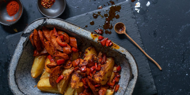 Spiced Russians & Chips