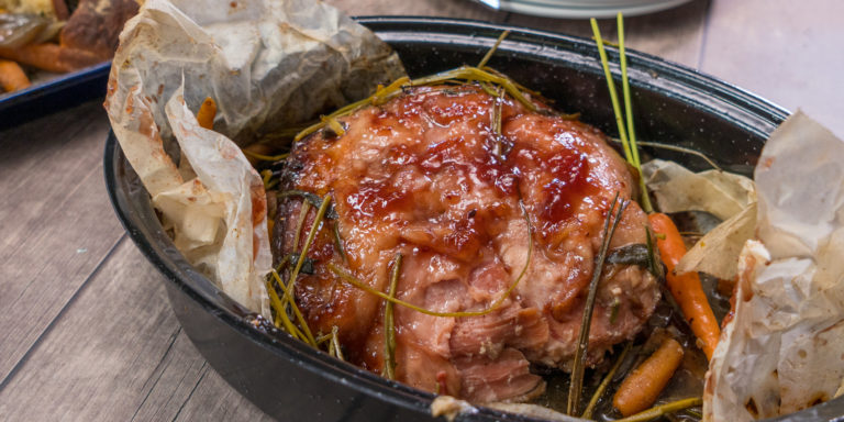 Berry-Glazed Gammon
