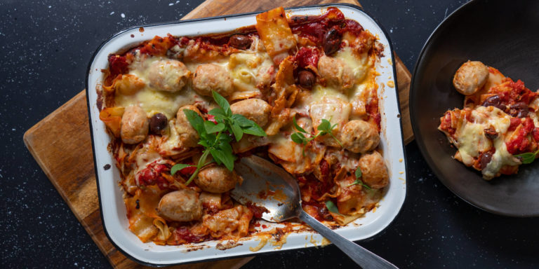 Mediterranean Pasta Bake