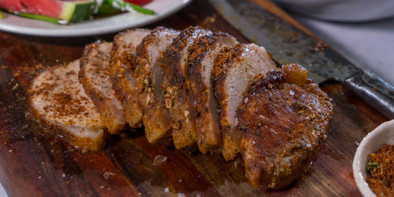 Smoky-Sweet Roasted Pork Loin