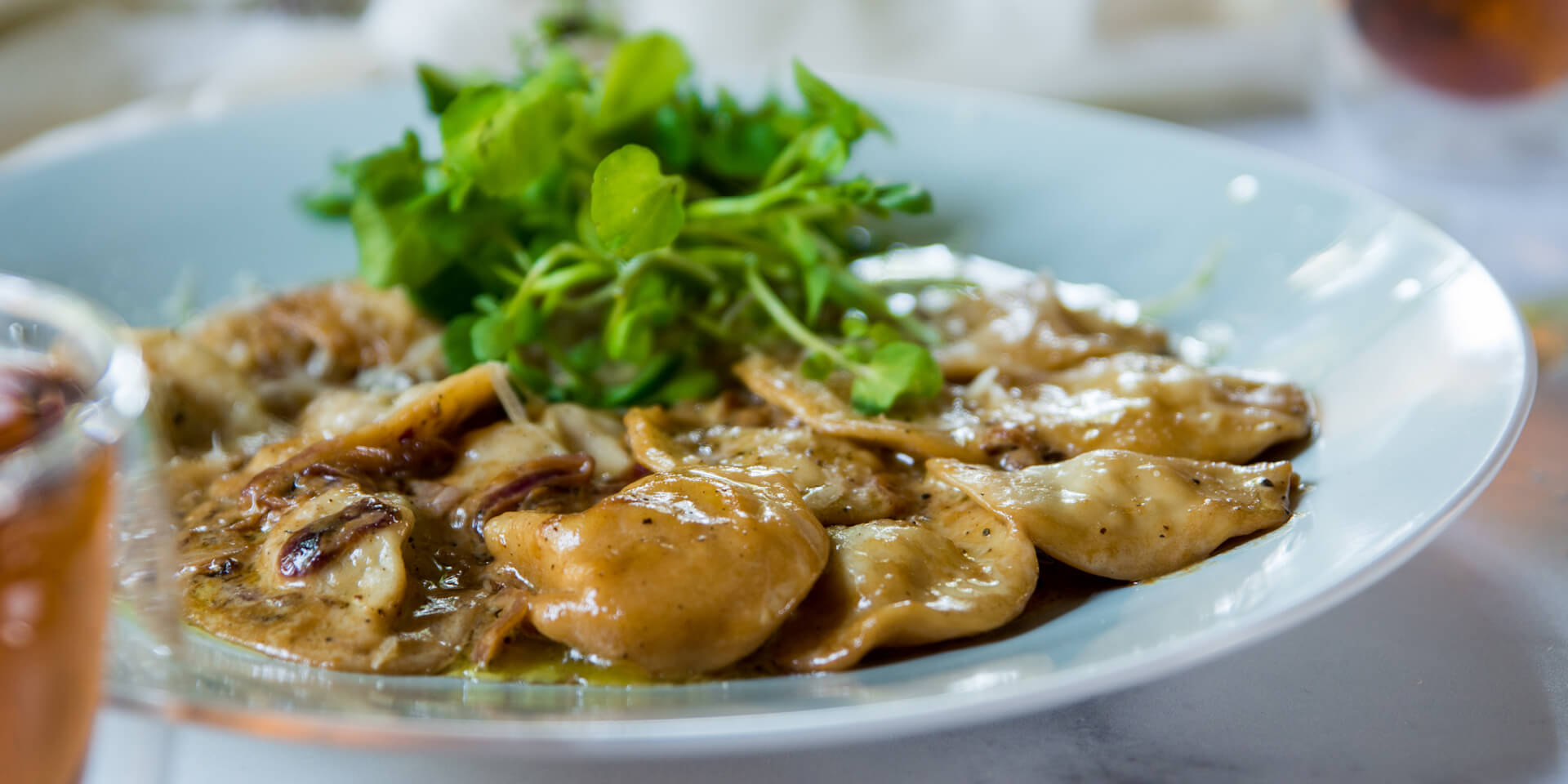 Mince and Thyme Ravioli
