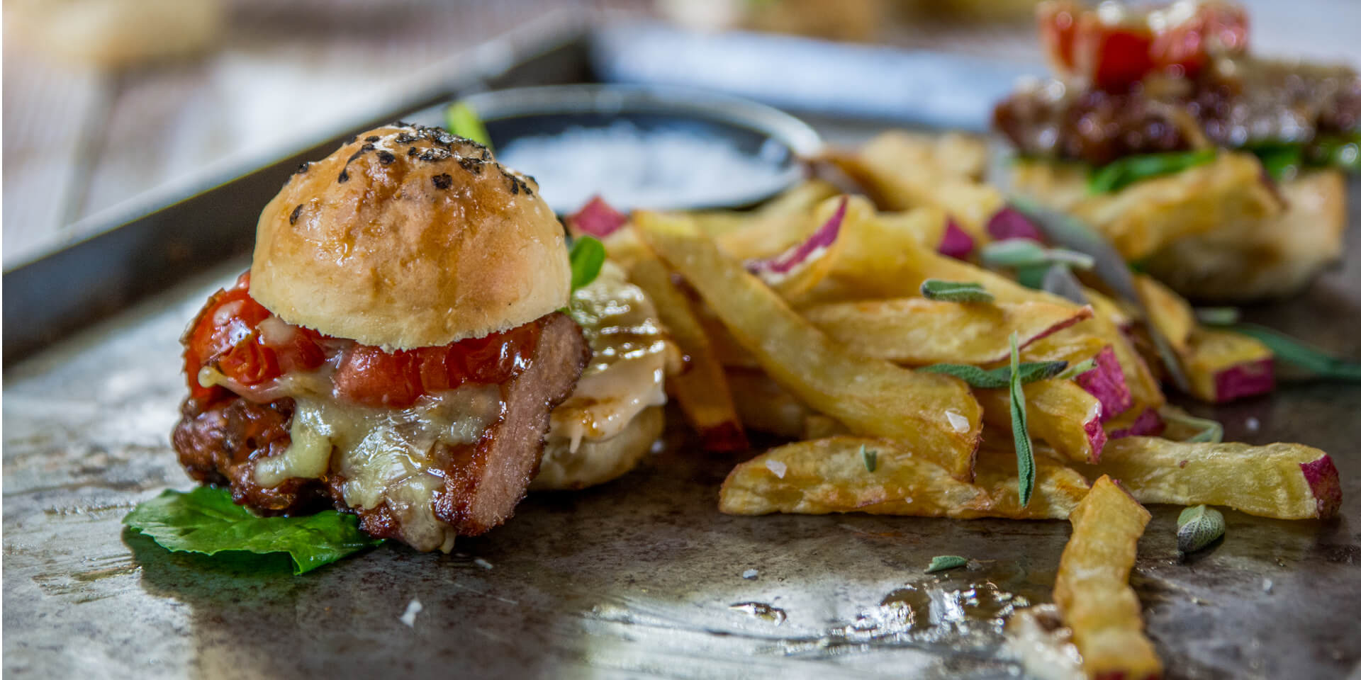 Super Rib Burger Sliders