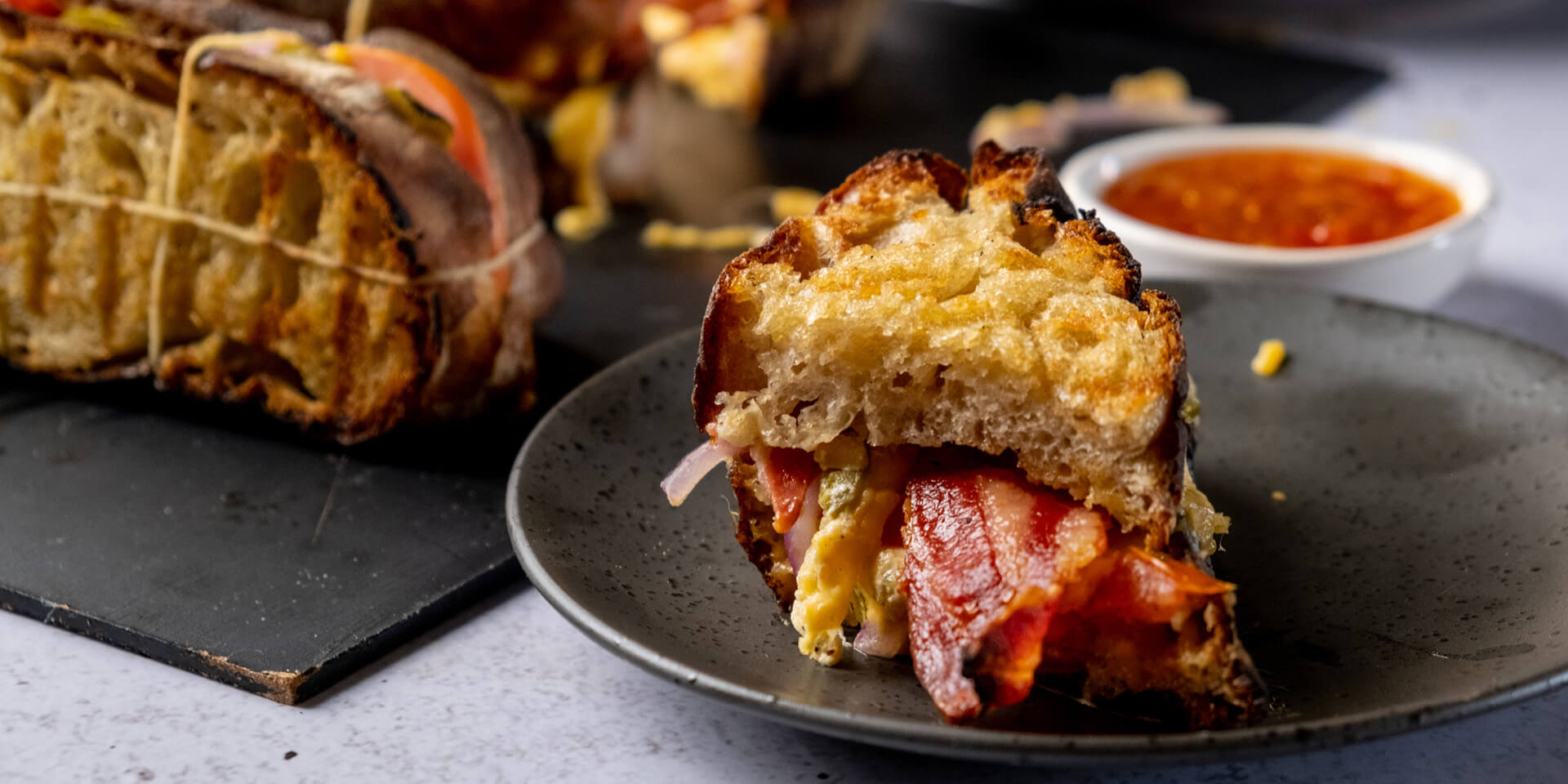 The Ultimate Bacon Chesa Sarmie