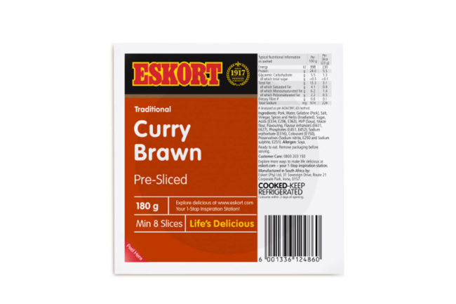 Eskort Curry Brawn Stack Pack 180g