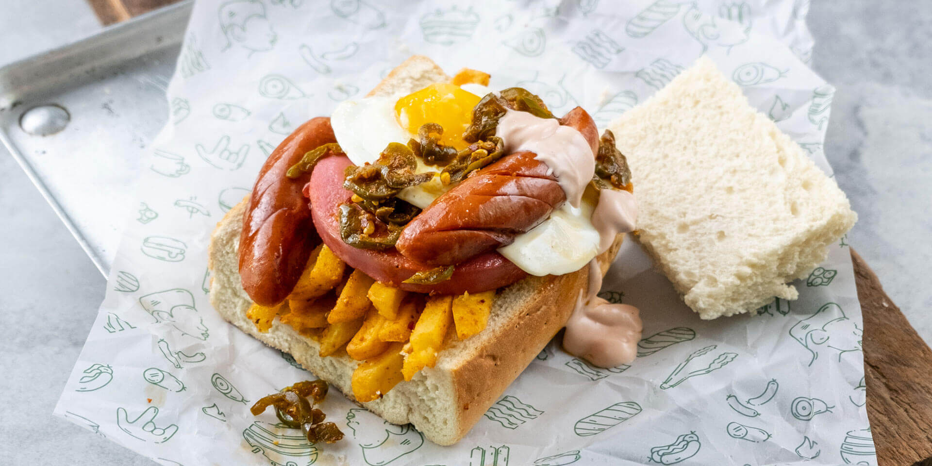 Eskort Garlic Polony Kota
